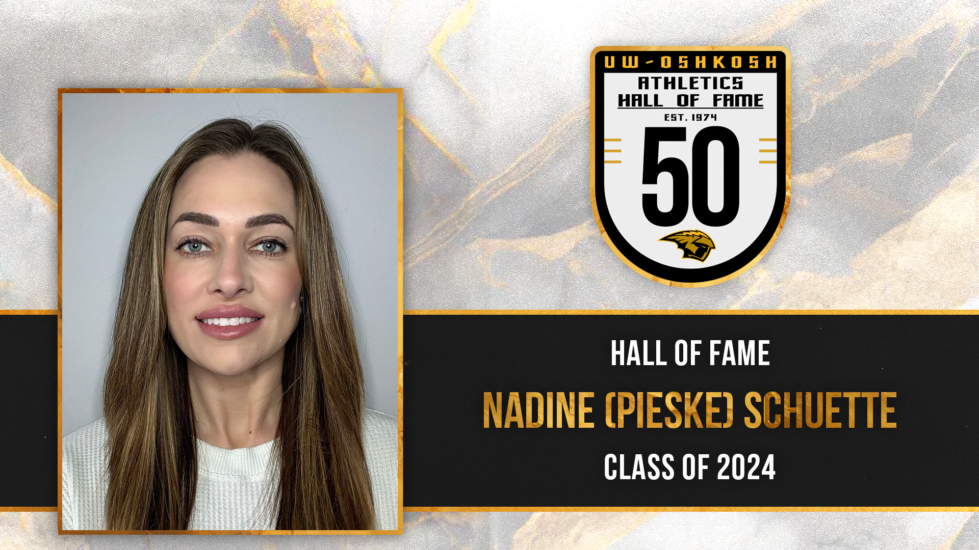 Hall Of Fame Inductee: Nadine (Pieske) Schuette