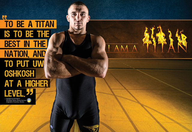 I Am A Titan - Nazar Kulchytskyy, Wrestling Student-Athlete