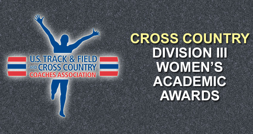 Women’s Cross Country Program Honored For Academic Achievement
