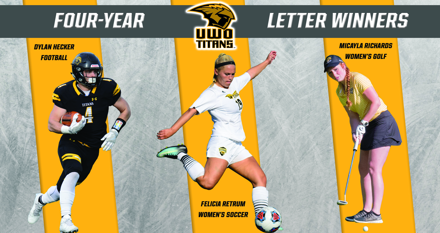 50 Titans Become Four-Year Letter Winner