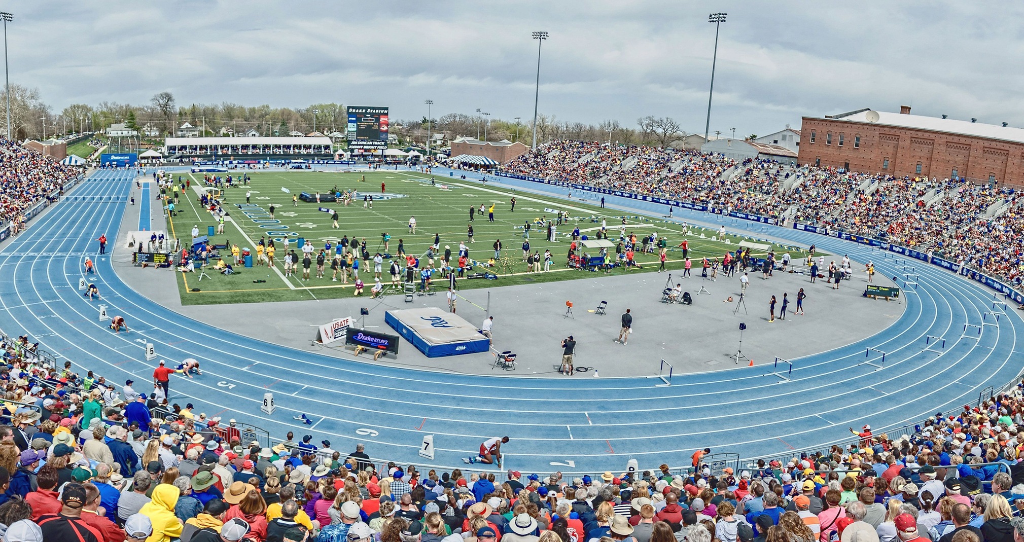 UW-Oshkosh has annually been represented by men and women at the Drake Relays.