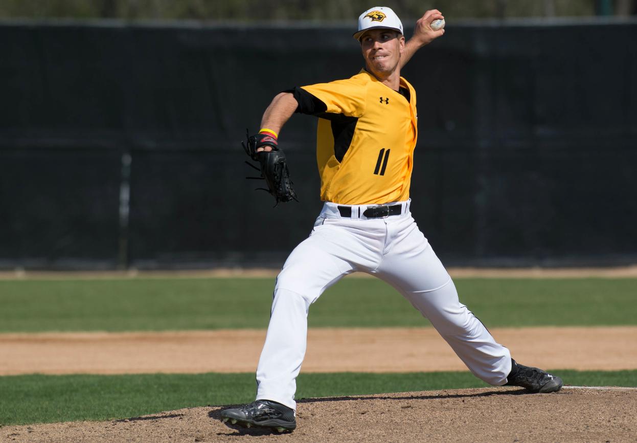 Ben Messenger scattered seven hits in earning his third straight WIAC victory.