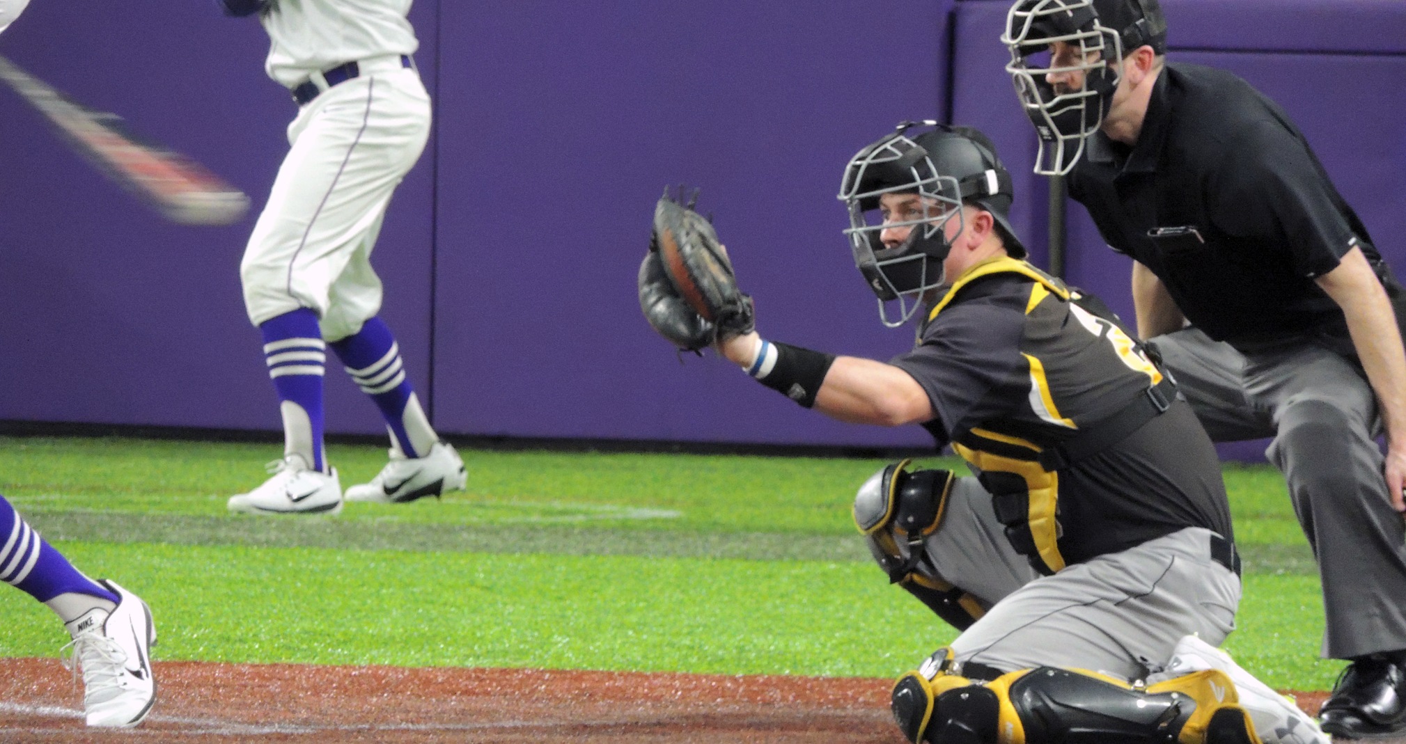 Taylor Grimm homered twice as the Titans swept the Tommies.