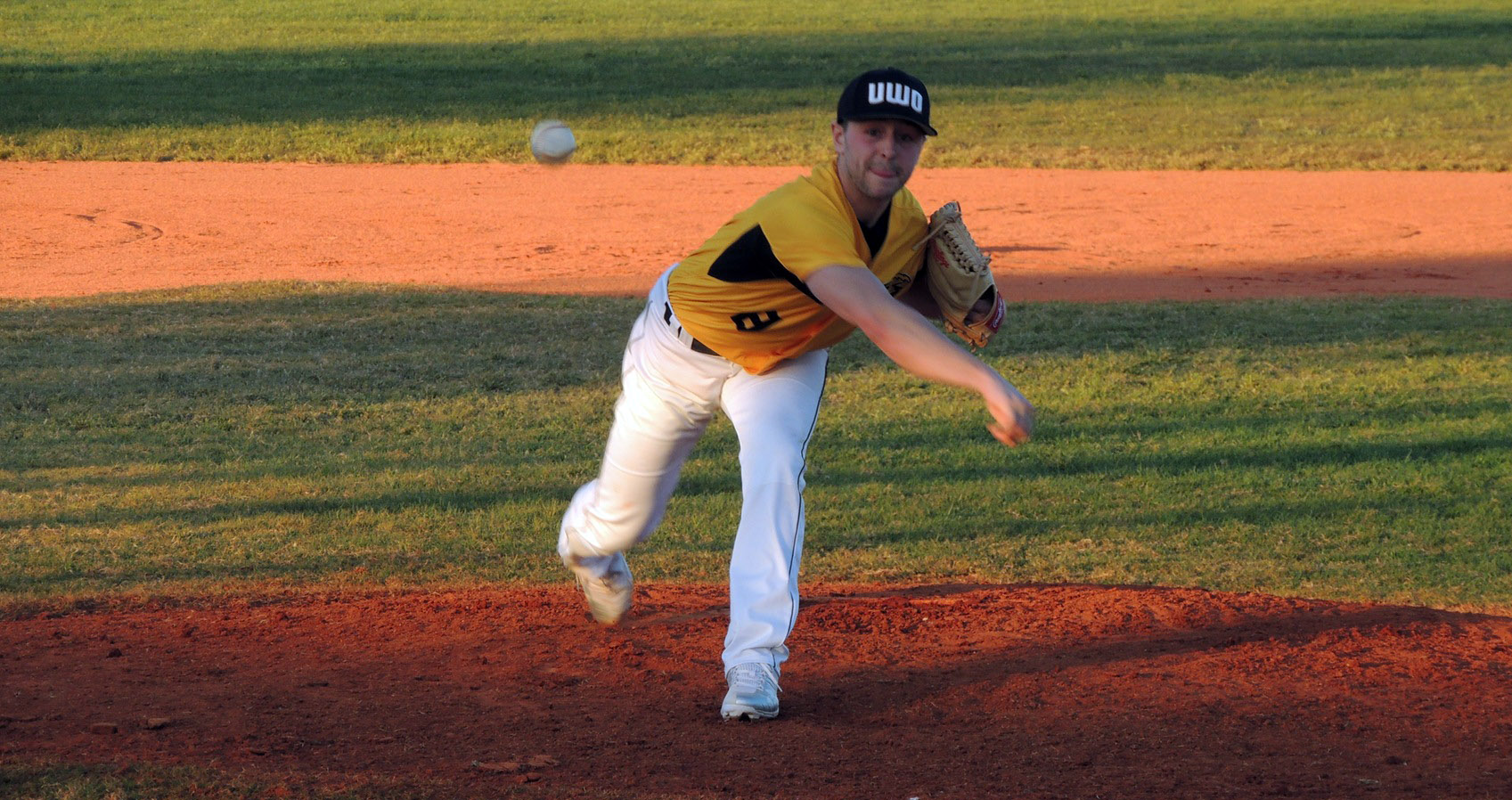 Nick McLees allowed just one unearned run and four hits over seven innings against the Red Hawks. He pitched to only 25 batters, four over the minimum.
