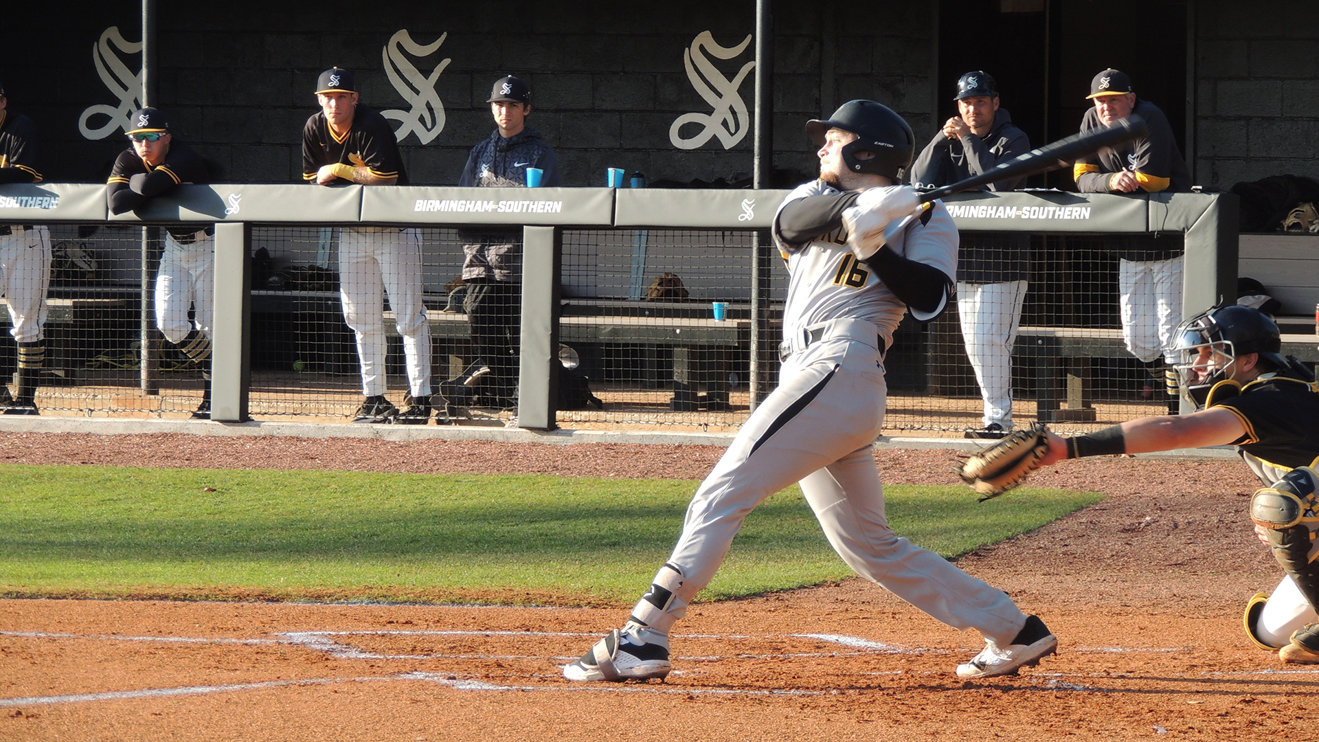 Zach Taylor had two hits against the Panthers, including a first-inning bases-loaded double.