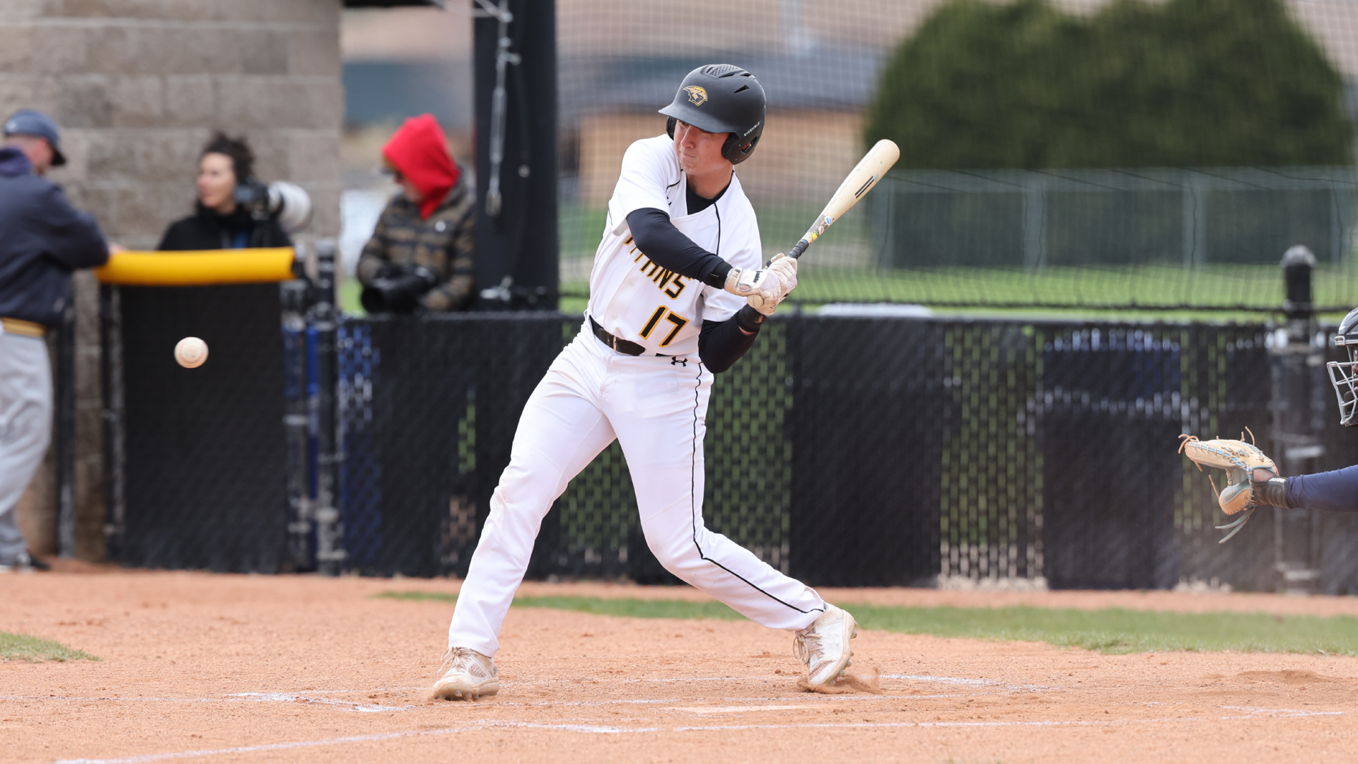 Brenden Max went 4-for-6 with three runs scored against the Firebirds on Wednesday. Photo Credit: Steve Frommell, UW-Oshkosh Sports Information