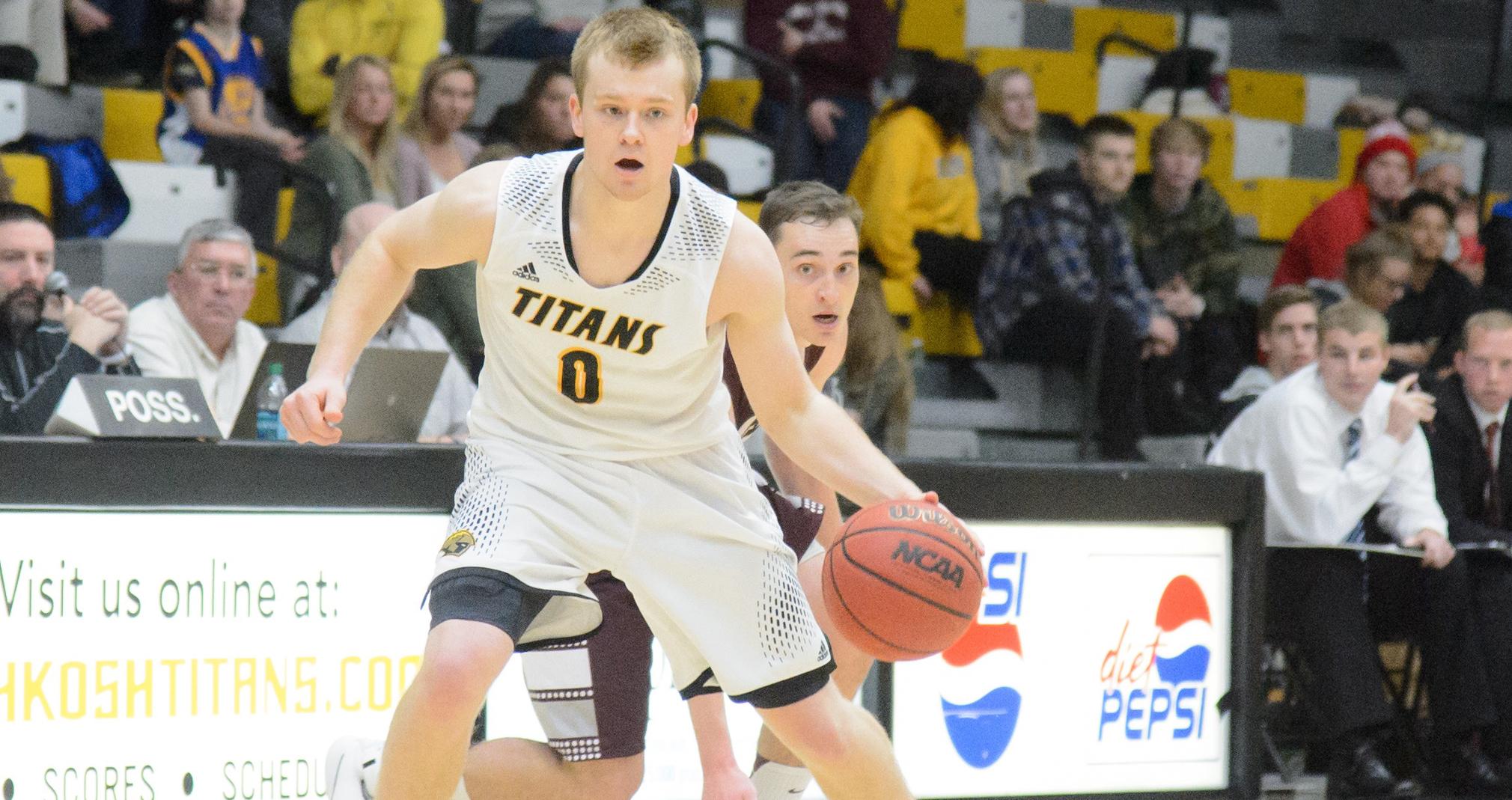 Charlie Noone tallied 12 points and five rebounds to help the Titans record their second straight win over UW-Stevens Point.