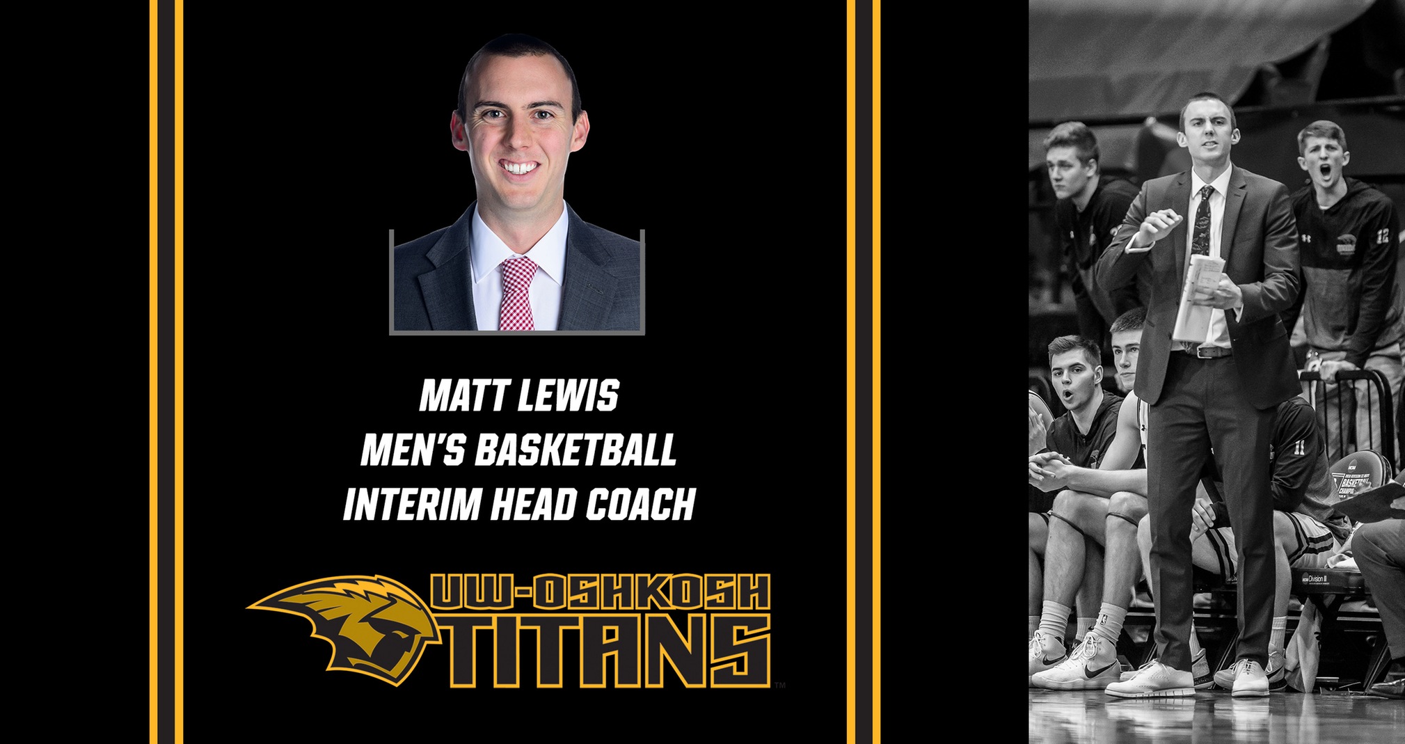Lewis Named Interim Head Men's Basketball Coach