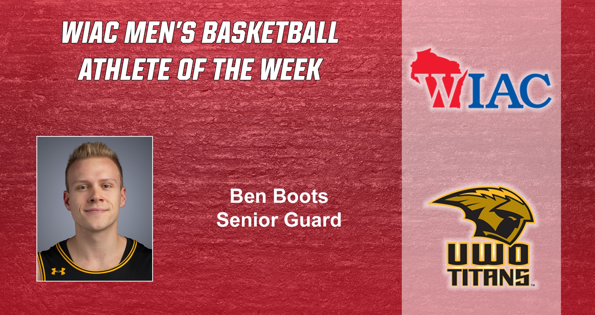 Boots Named WIAC Basketball Athlete Of The Week