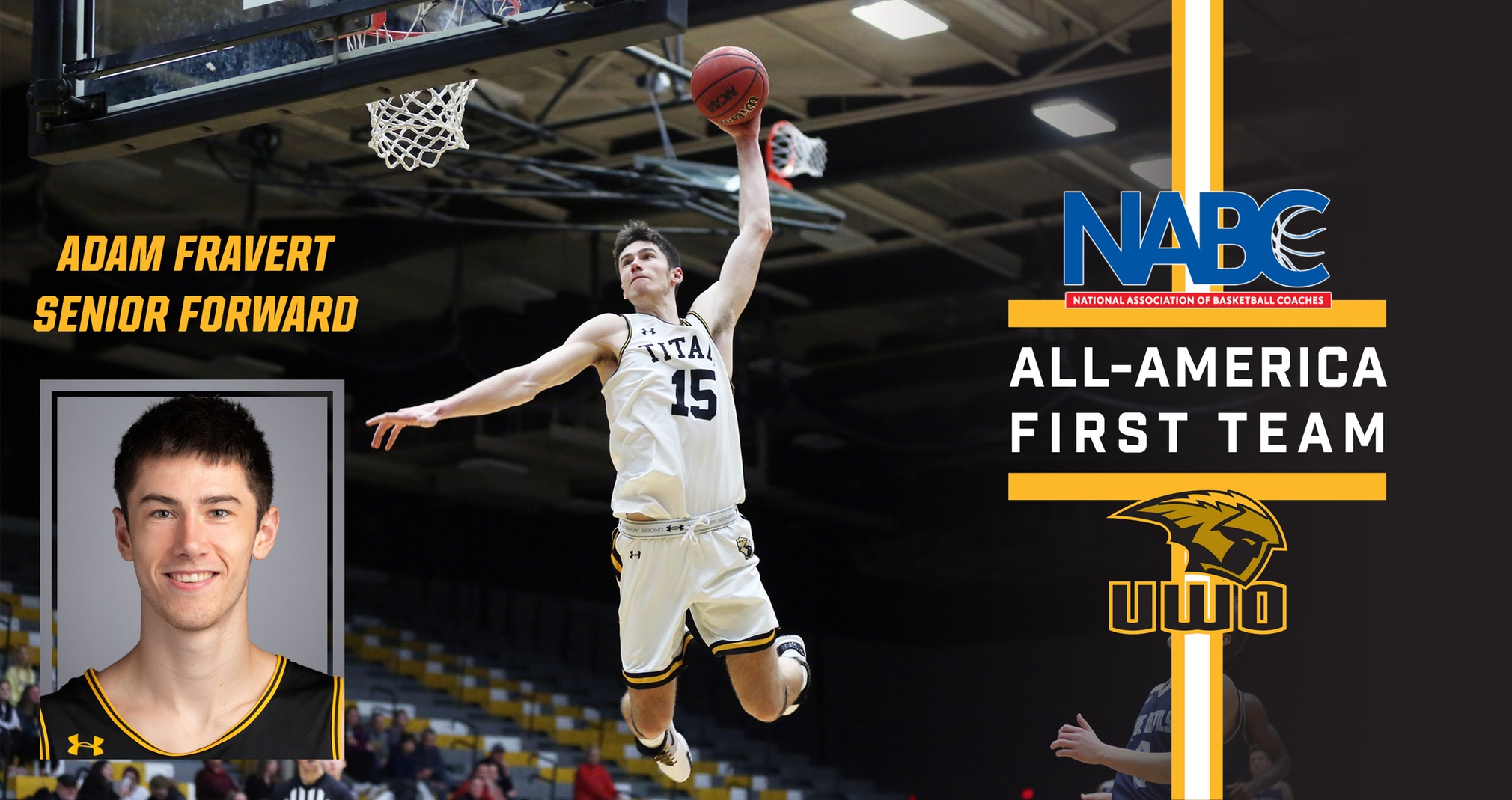 Fravert Selected To NABC All-America First Team
