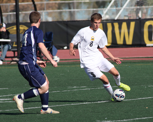 The Titans' Hans Becker scored two goals and assisted on another