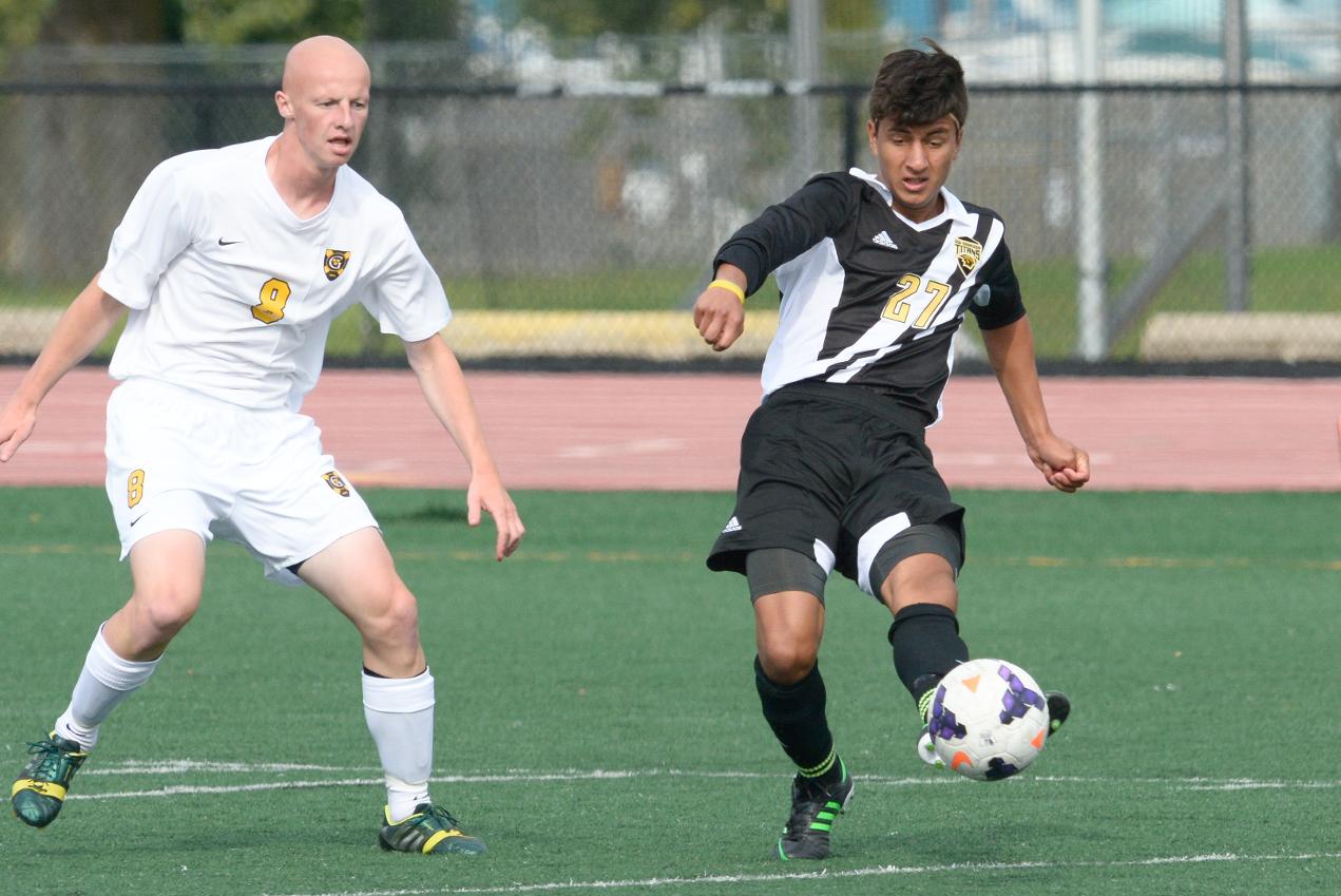 Jacob Hernandez gave UW-Oshkosh a 2-0 lead in the 51st minute of play
