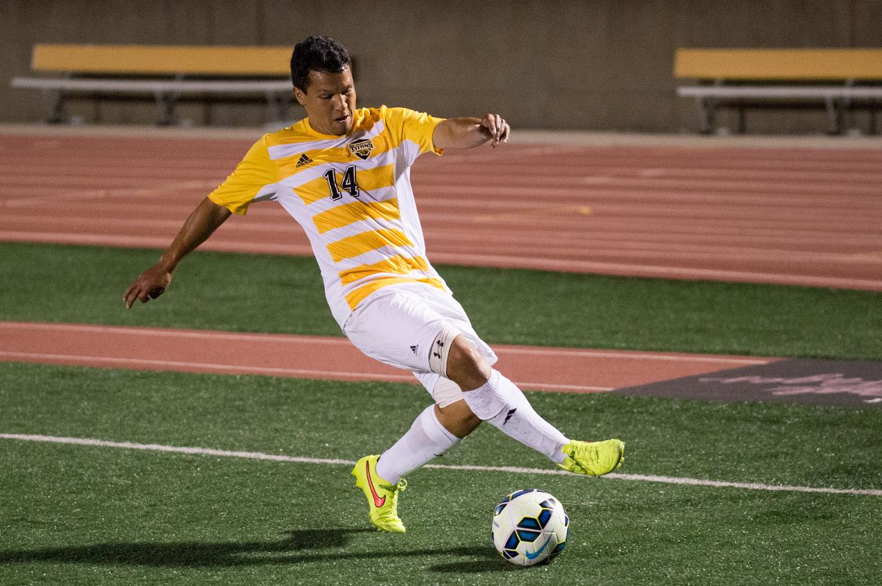 Nick Gonzales had one of the Titans' three shots on goal.