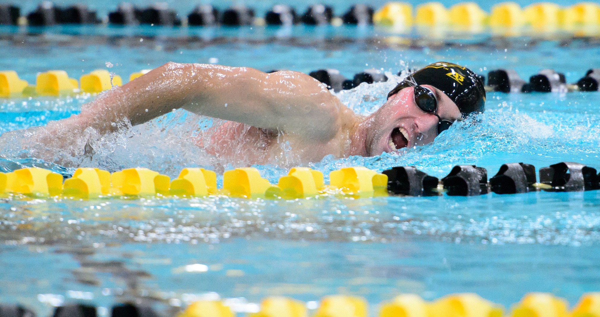 Trevor Jacobs finished third in the 100-yard freestyle and fourth in the 200-yard freestyle.