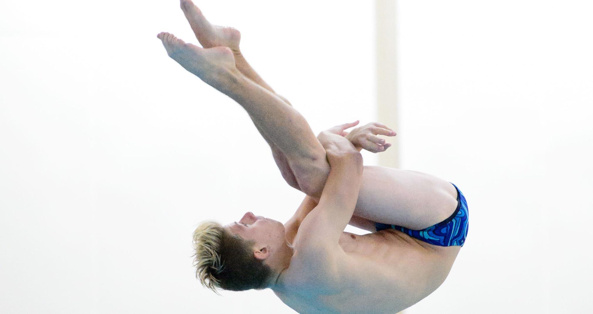 Matt Wilke won both diving events, posting scores of 462.15 off the 1-meter board and 488.60 off the 3-meter plank.