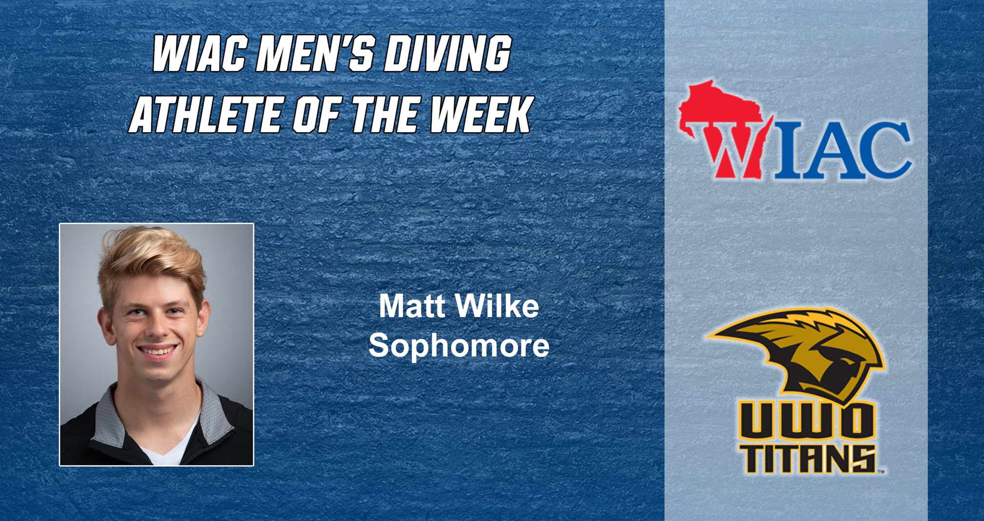 Wilke Named WIAC Diver Of The Week
