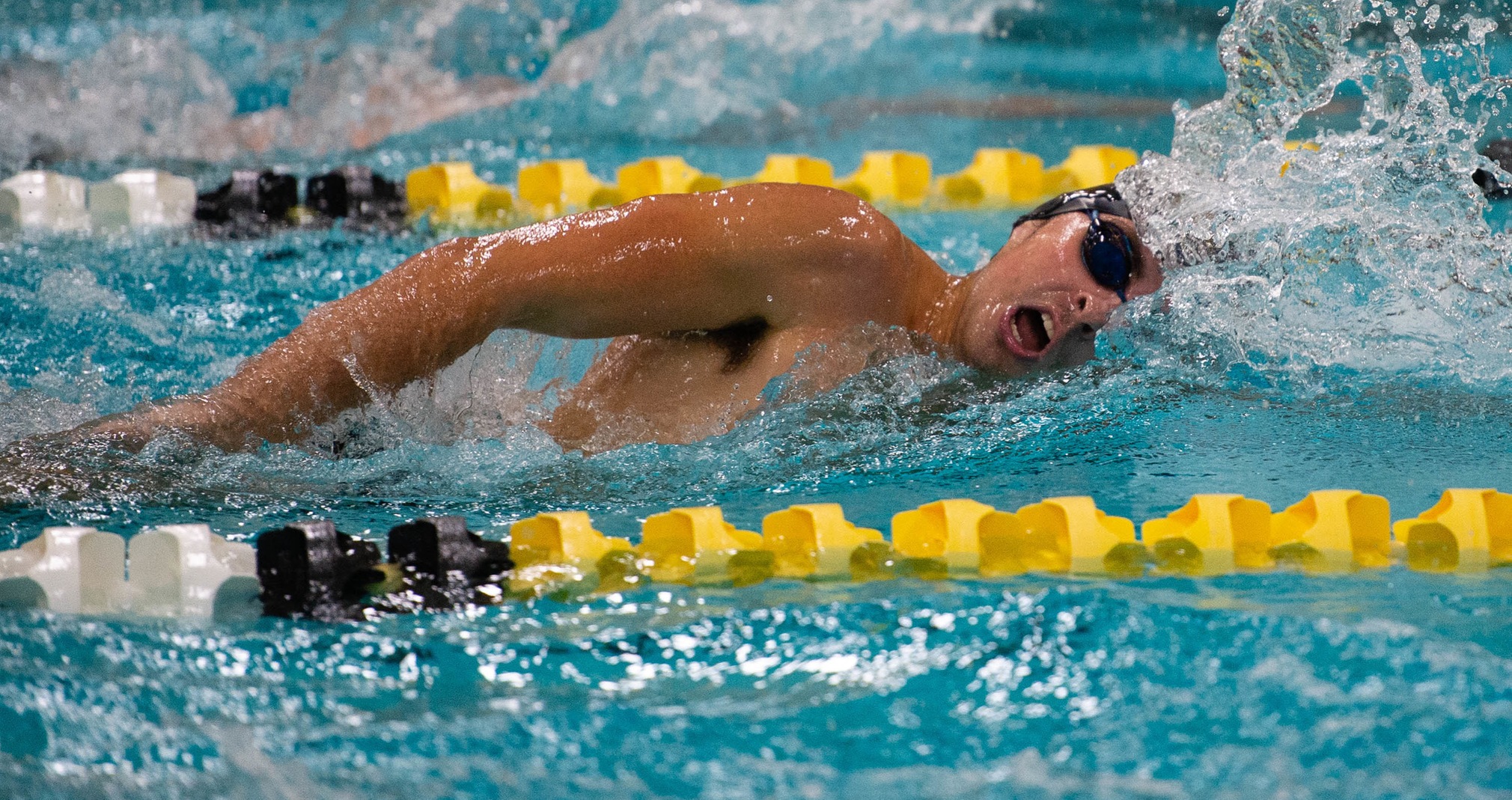 Alex Jernberg placed 15th in the 500-yard freestyle and 19th in the 100-yard breaststroke at the Wisconsin College Showcase.