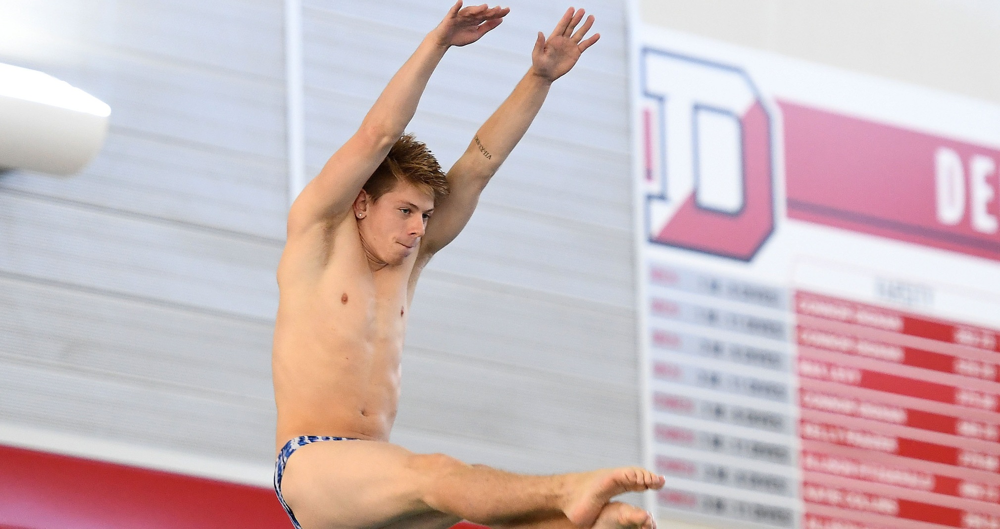 Matt Wilke finished third in the 3- and fifth in the 1-meter categories at the NCAA Division III Region 1 Championships.