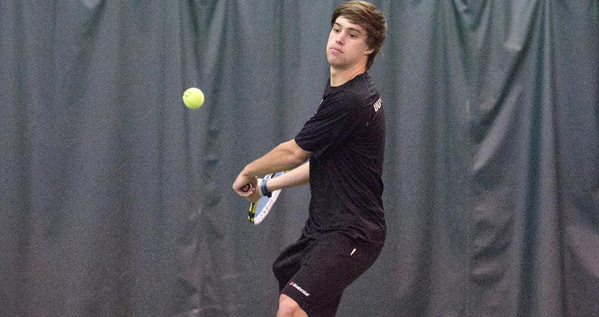 Adam Martin teamed with Adam Hawley to win both of their doubles matches.