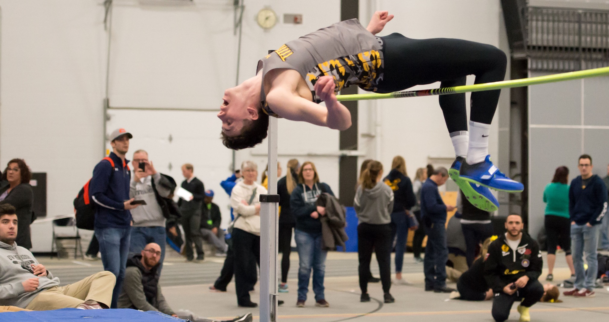 UW-Oshkosh had three of the top seven finishers in the high jump.
