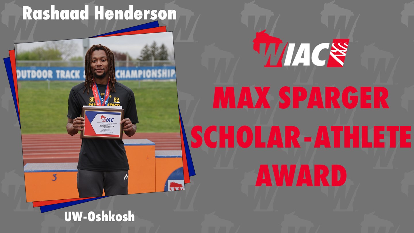 Henderson Named Men’s Outdoor Track & Field Max Sparger Scholar-Athlete