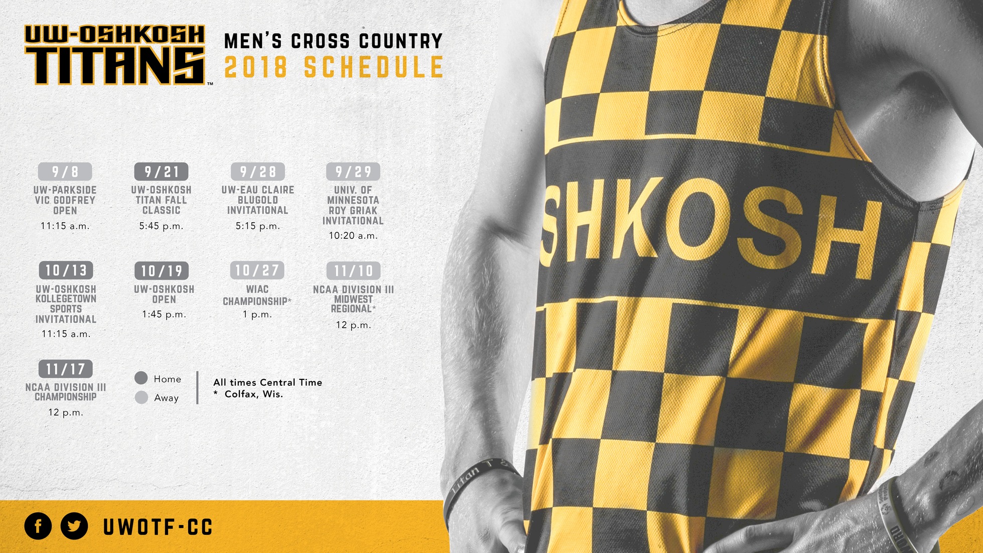 Titans’ Men’s Cross Country Schedule Includes The Hosting Of NCAA Championship