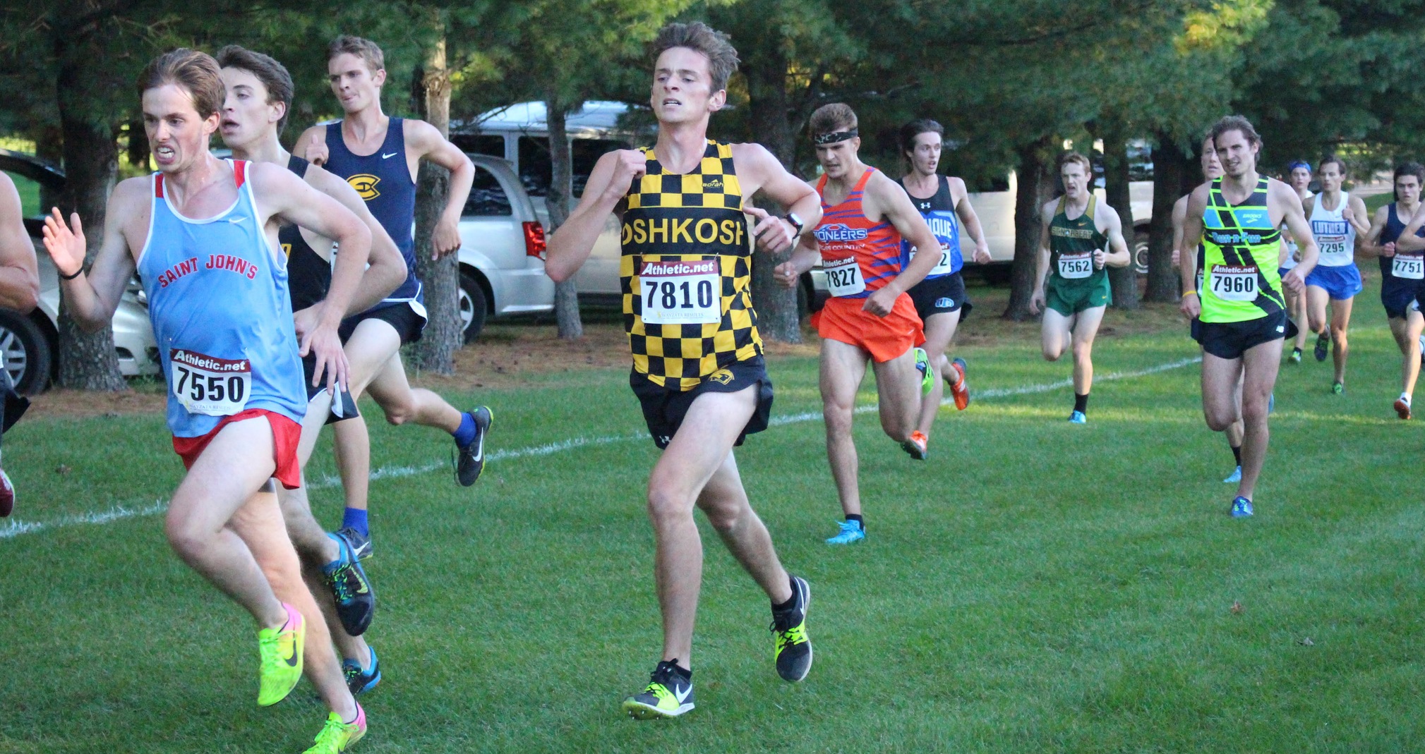 The Titans were led at the UW-Oshkosh Open by Parker Scheld's seventh-place run.