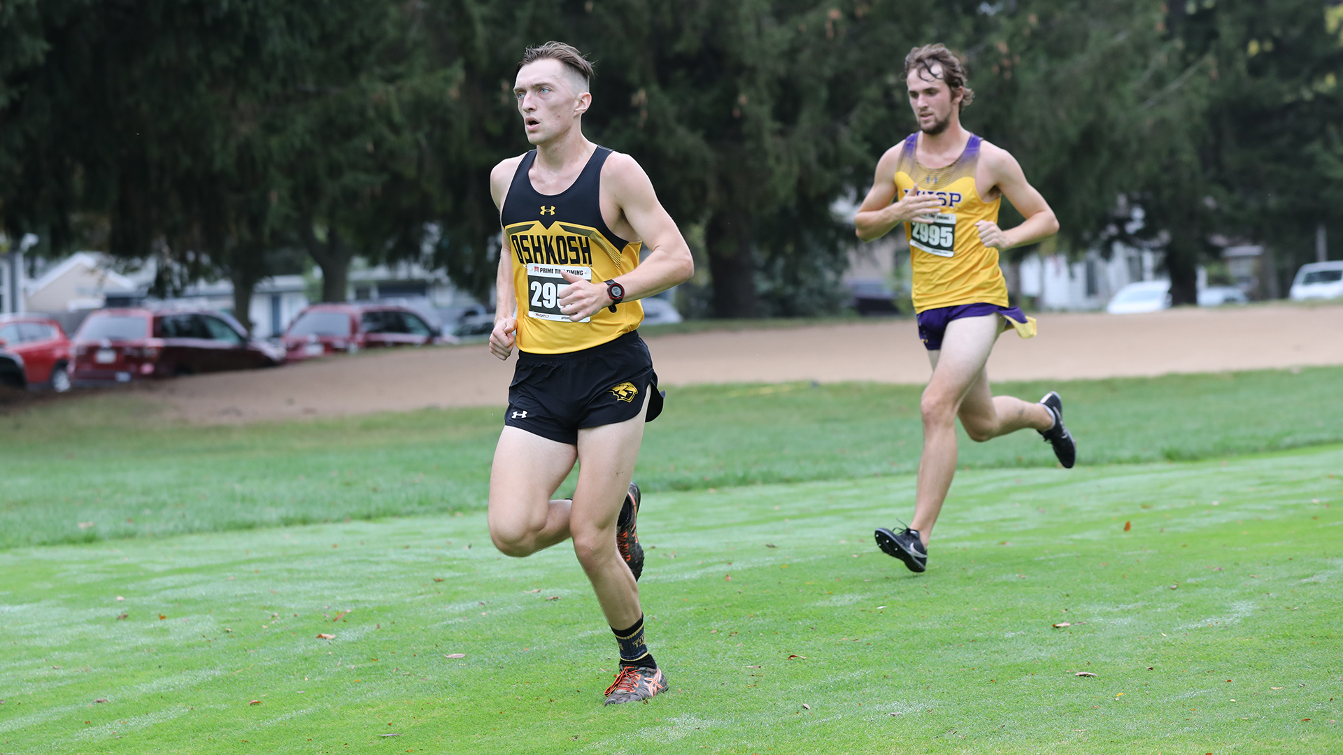 Ryan Dolnik finished fifth among 52 runners at the Ripon College Red Hawk Open.