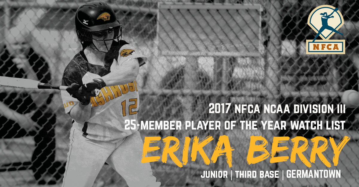 Berry In Hunt For National Softball Player Of The Year Award