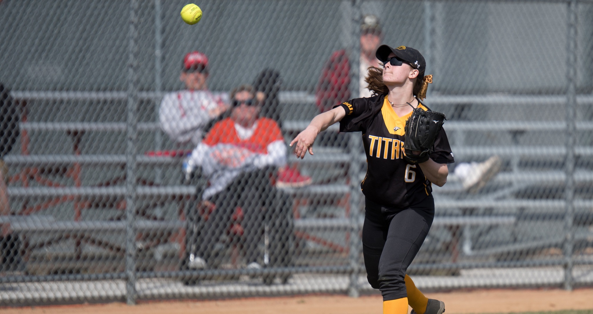 Natalie Dillon had three hits, including a triple, and scored three runs during the doubleheader with the Muskies.
