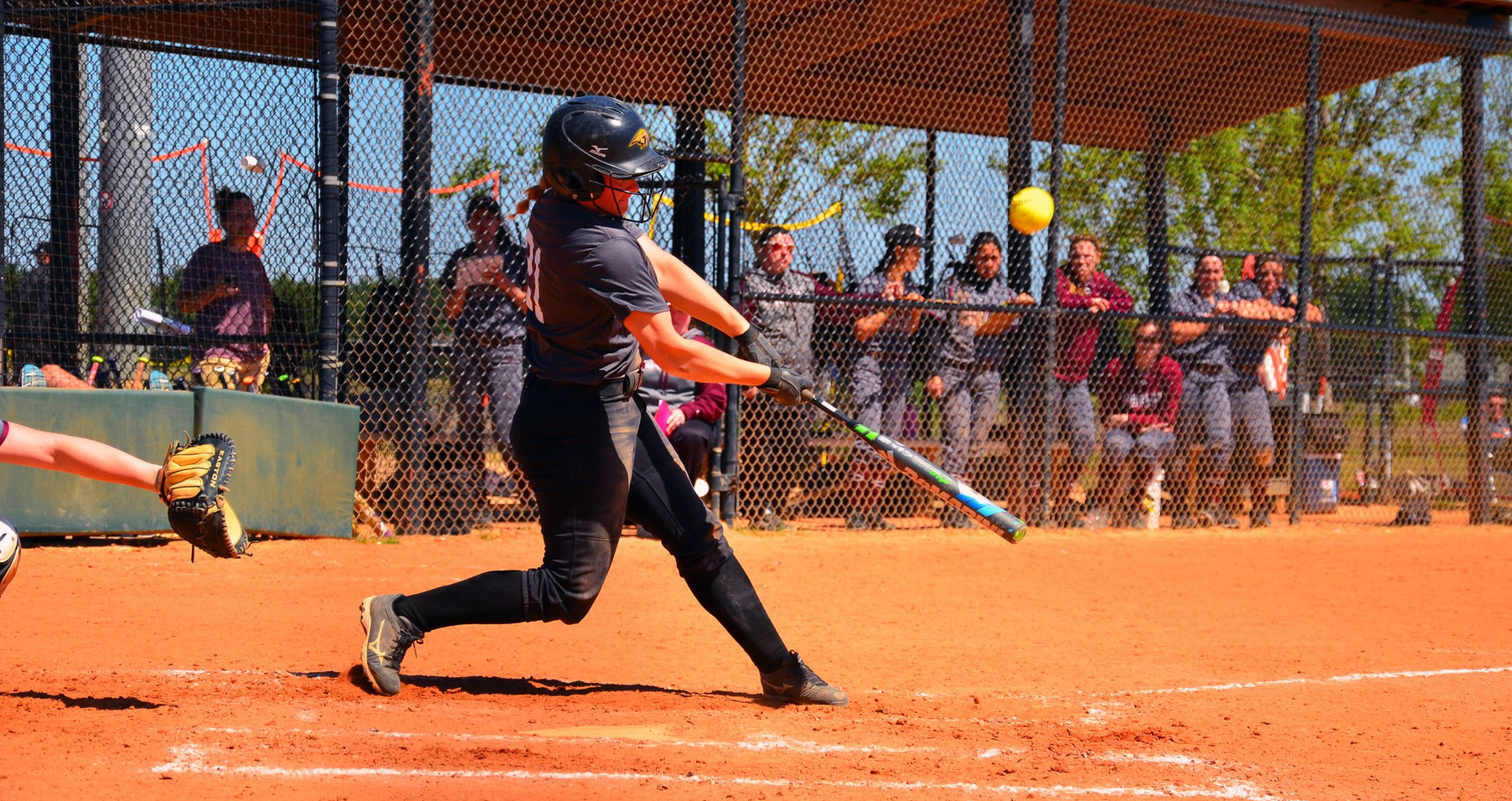 Erika Berry went 3-for-5 with a double, triple and three runs during the Titans' win over the Maroons.