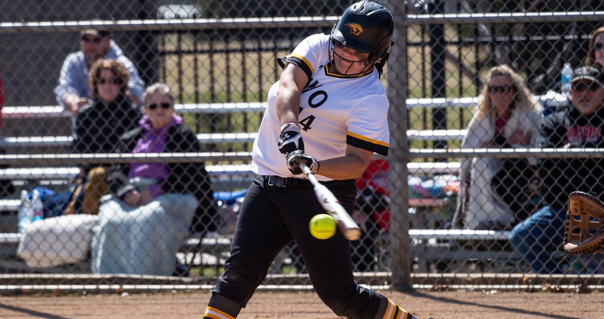Kaitlyn Krol drove in a career-high four runs in the second game as the Titans swept the Blugolds.