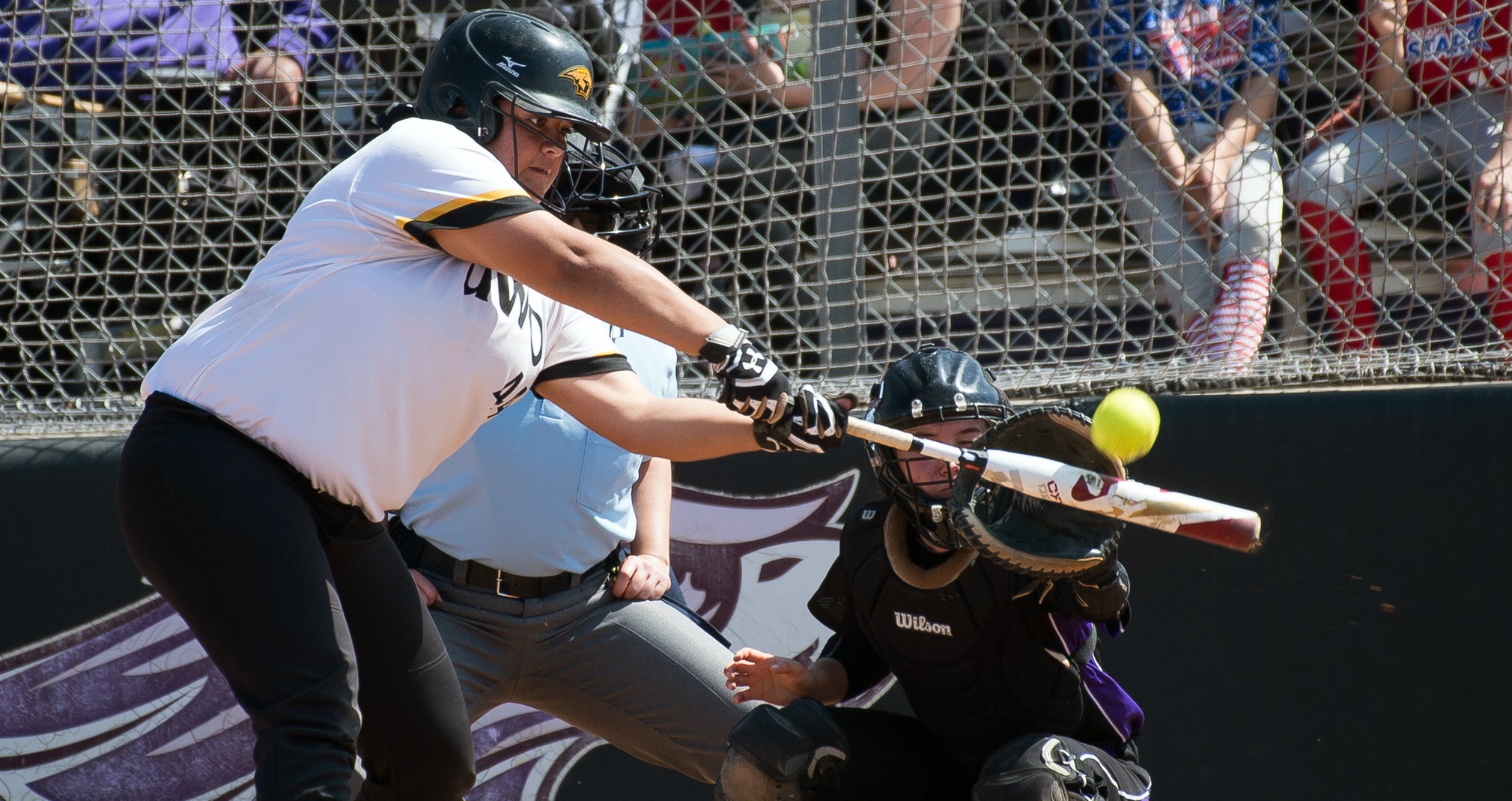 Kaitlyn Krol homered and drove in three runs against the Warhawks.
