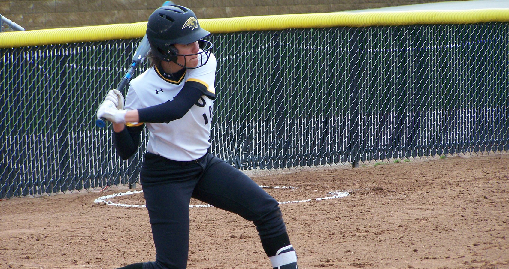 Natalie Dudek was 5-for-12 with a double and two home runs in the Titans' four contests at the WIAC Championship.