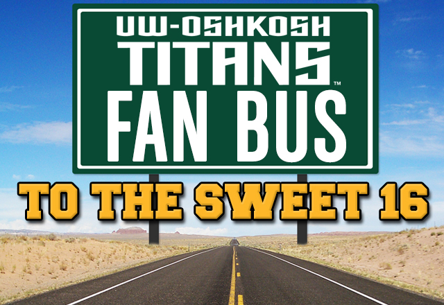 UW-Oshkosh Sponsors Free Student Bus To Sweet Sixteen