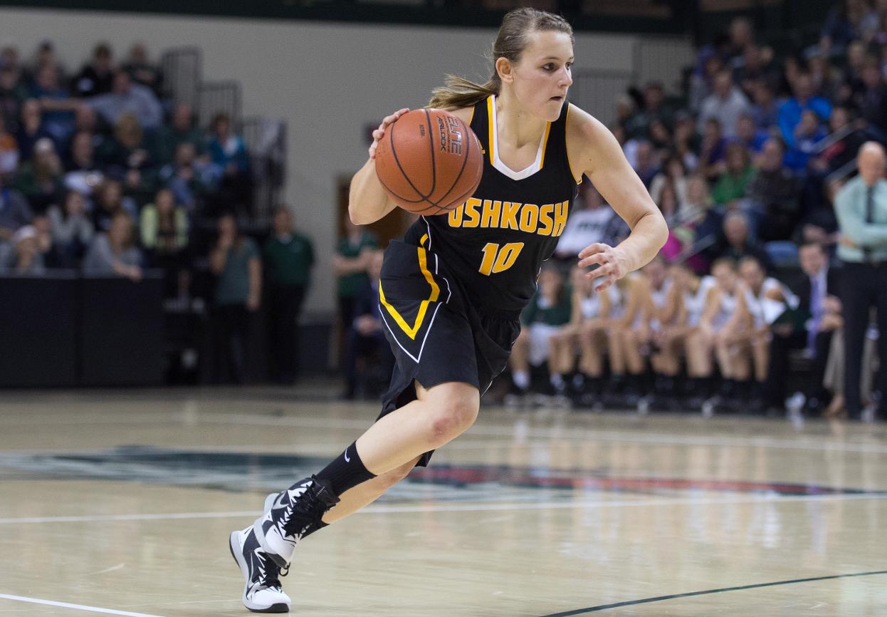 Taylor Schmidt led UW-Oshkosh in scoring with 13 points. She also tallied three steals and two rebounds.