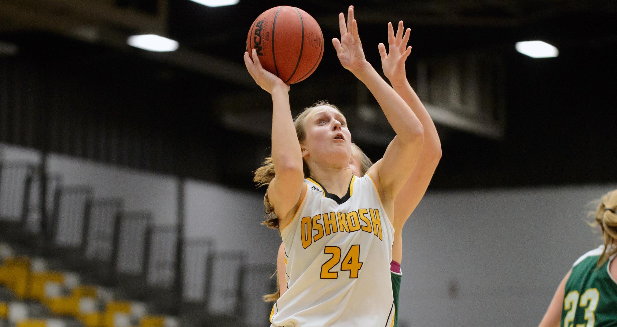 Eliza Campbell scored four points against the Knights while leading the Titans with seven rebounds and four assists.