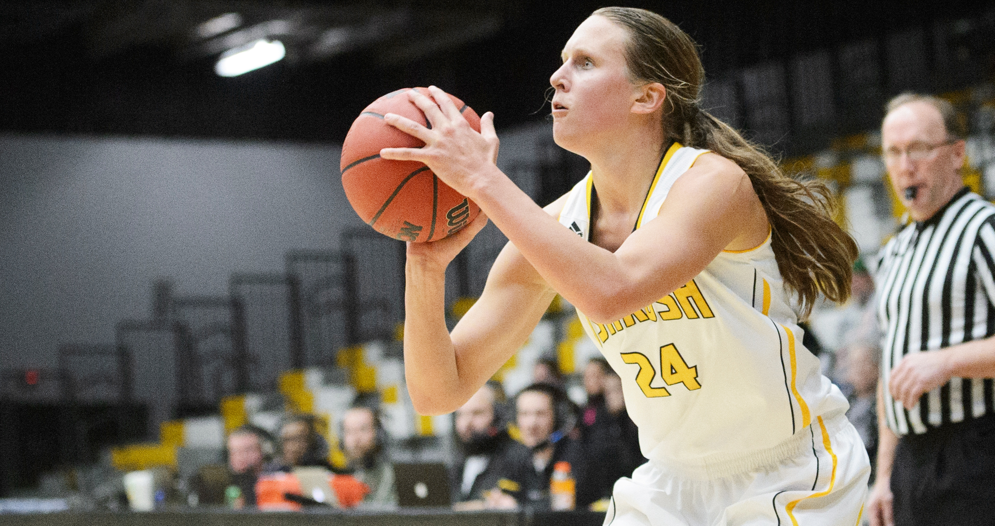 Eliza Campbell counted 10 points, six rebounds and three assists against Alverno College.