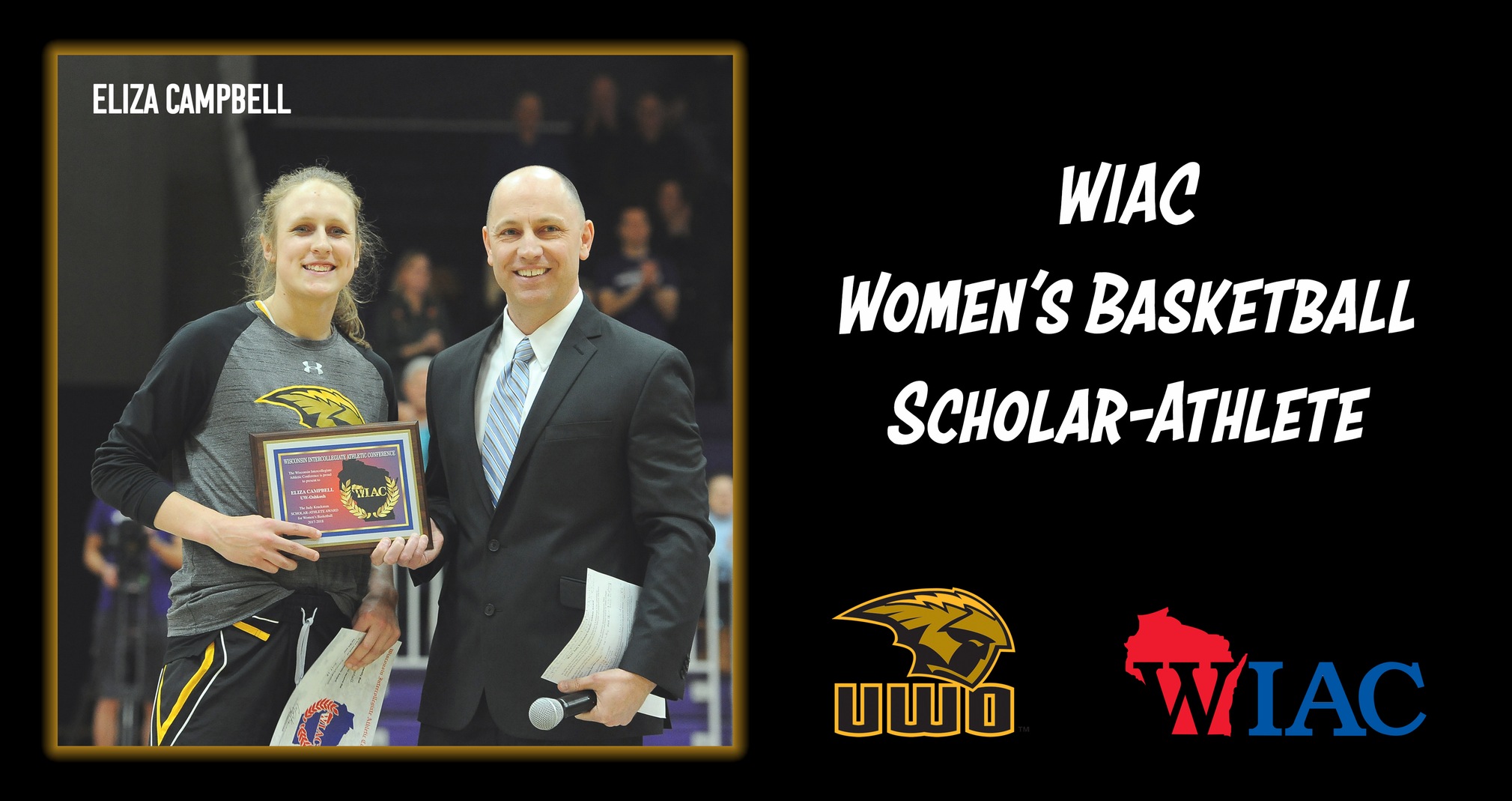 Campbell Receives WIAC Women's Basketball Scholar-Athlete Award