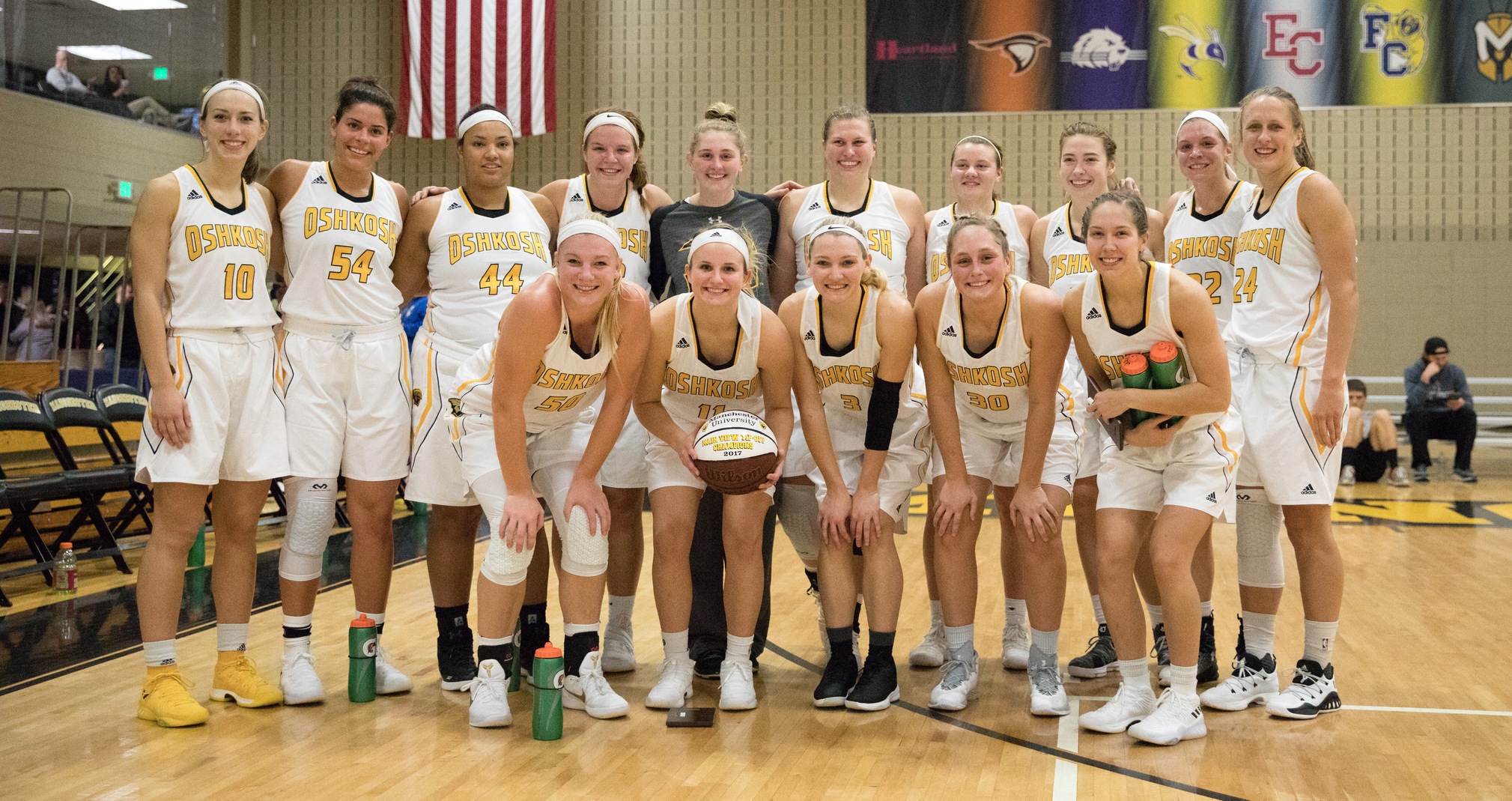 UW-Oshkosh outscored its two opponents by 97 points to win the Main View Tip-Off Tournament.