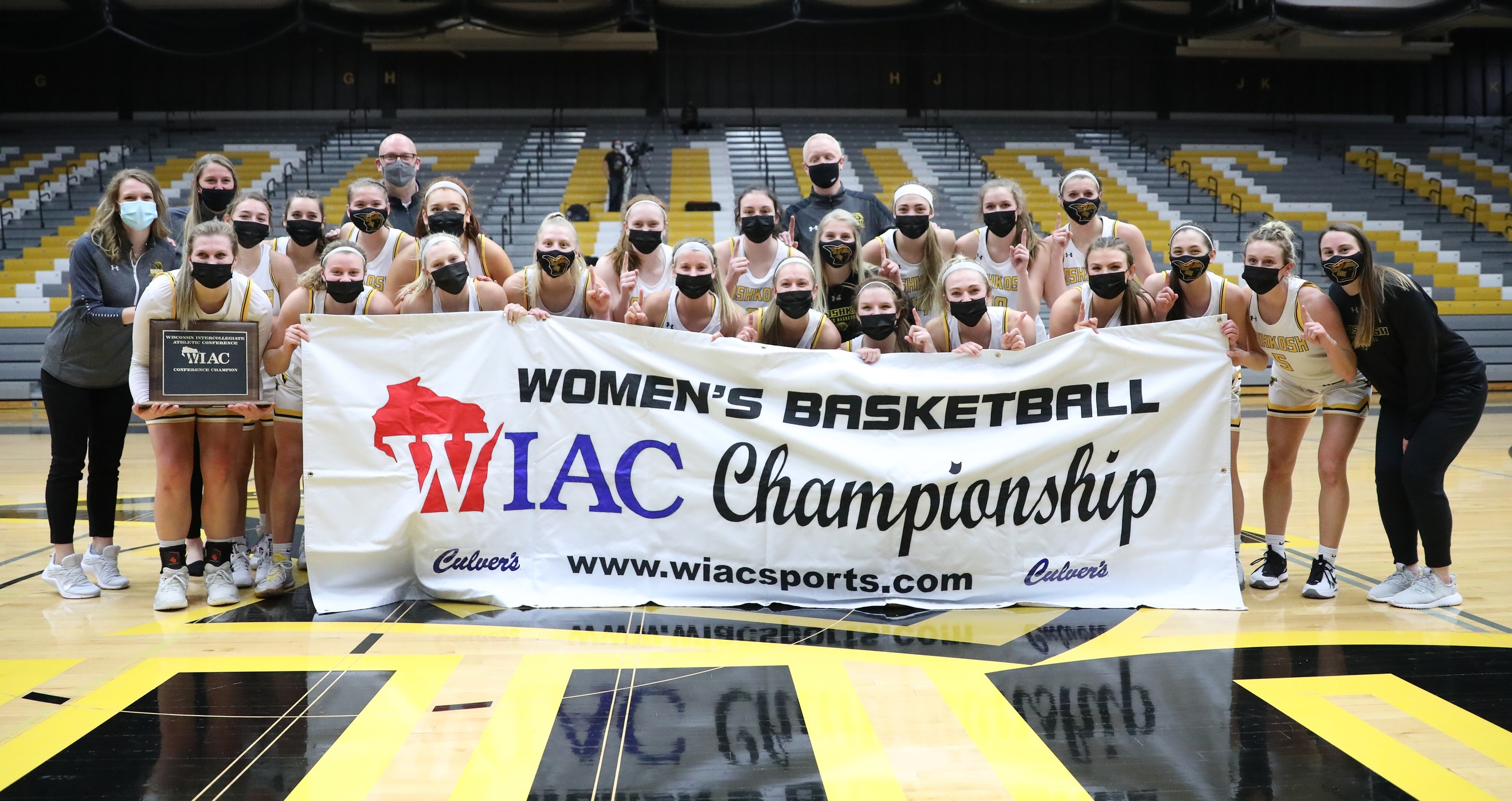 UW-Oshkosh's league-record 14th appearance in the WIAC Tournament final resulted in the Titans' third straight championship and sixth in eight seasons.