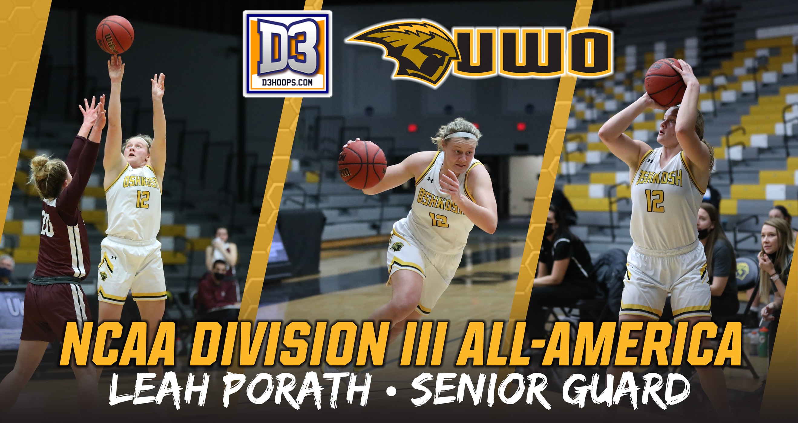 Porath Receives All-America First Team Honor From D3hoops.com