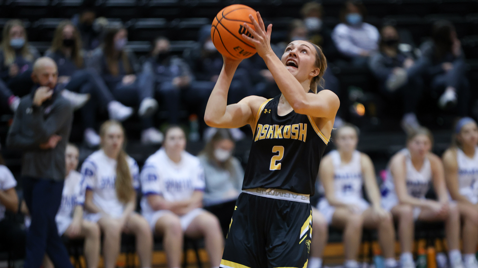 Abby Kaiser scored nine points with four rebounds against the Spartans.