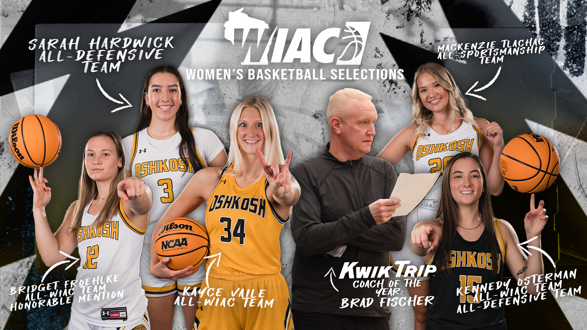 Five Titans Earn All-WIAC, Fischer Named Coach Of The Year