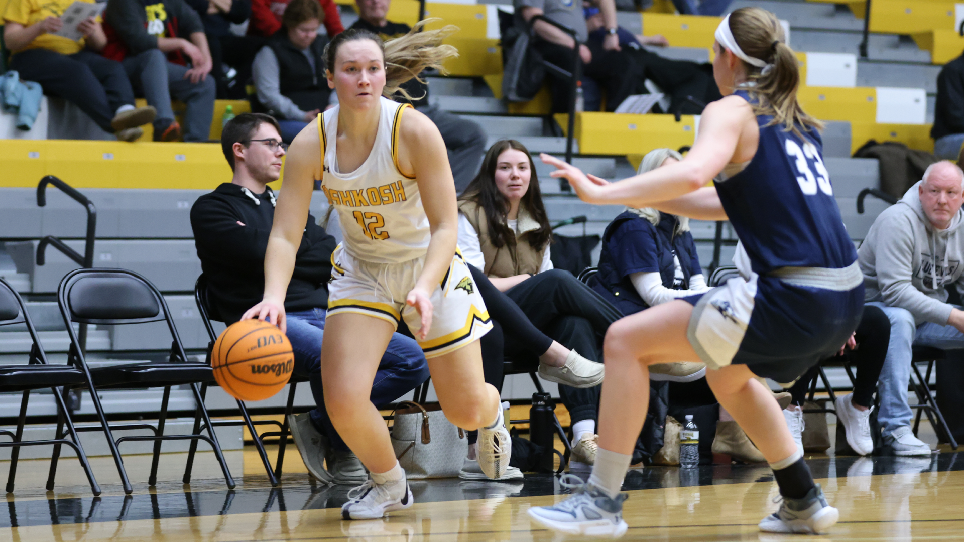 Bridget Froehlke scored 11 points and recorded four rebounds in the Titans victory over UW-Stout on Saturday night.
