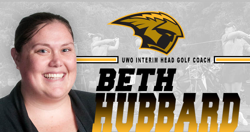 Hubbard Named Interim Head Women’s Golf Coach