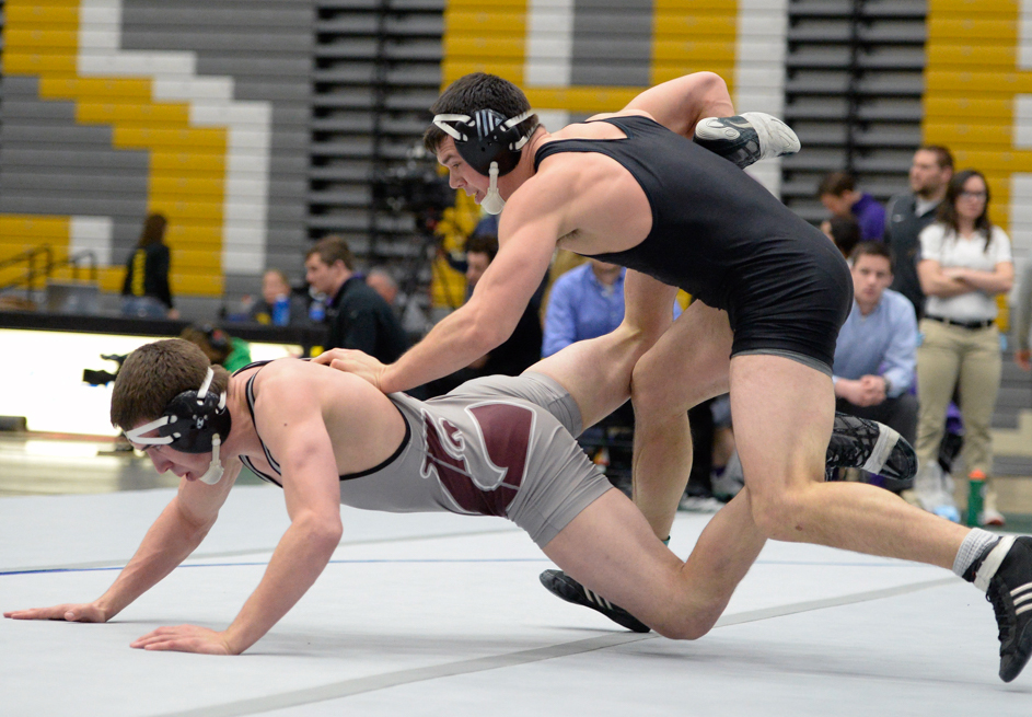 Korey Kleinhans placed third in the 184-pound weight class with a 4-1 record.