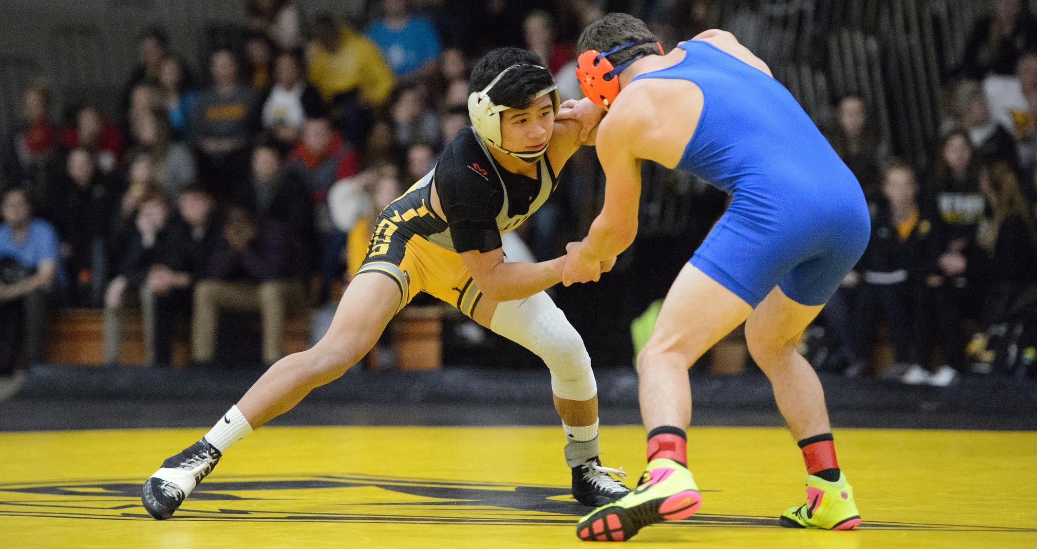 Anthony Senthavisouk earned a 13-7 victory during his contest at 133 pounds.