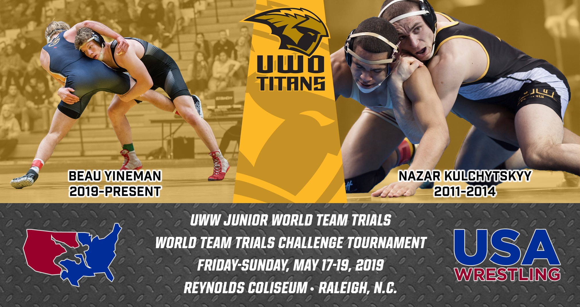 USA Wrestling Tournaments To Include One Current, One Former Titan