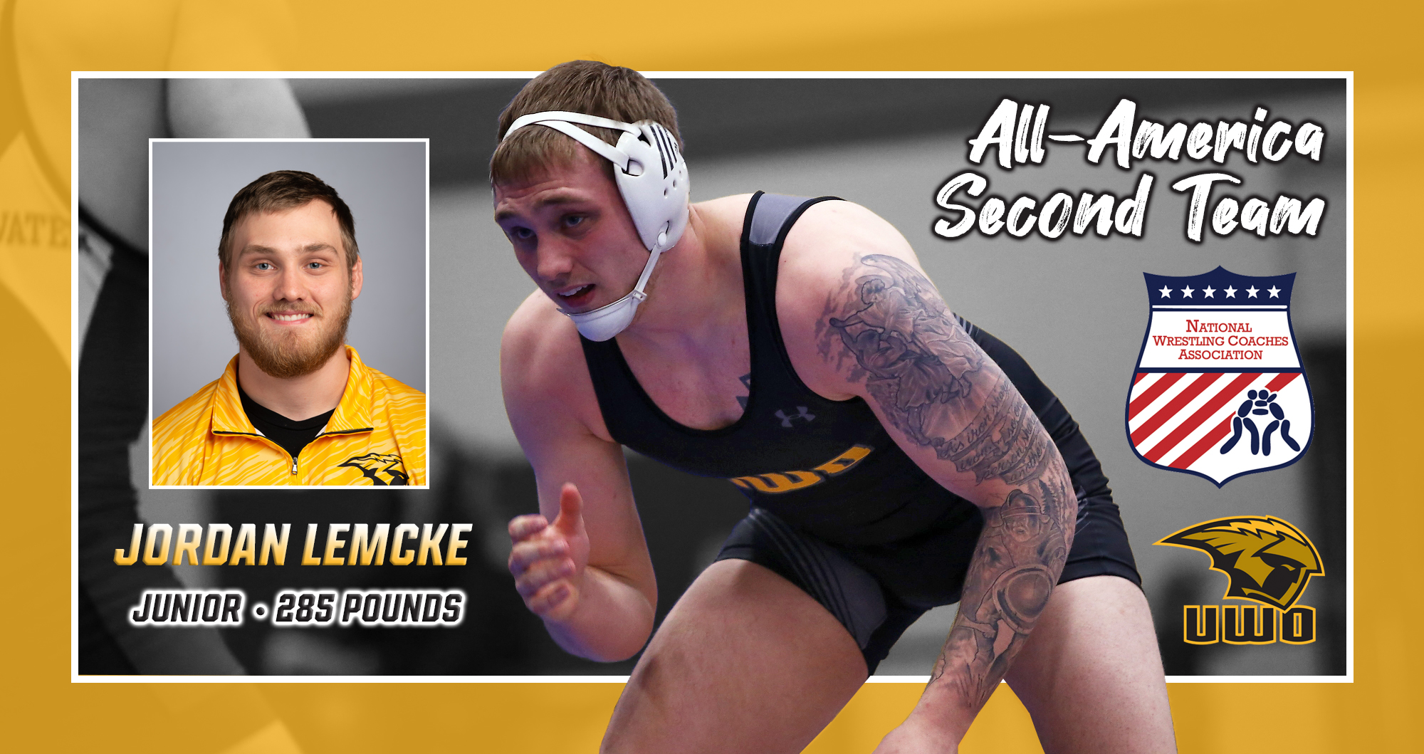 Lemcke Selected To All-America Second Team